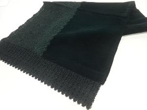 ビロードレース花模様ショール